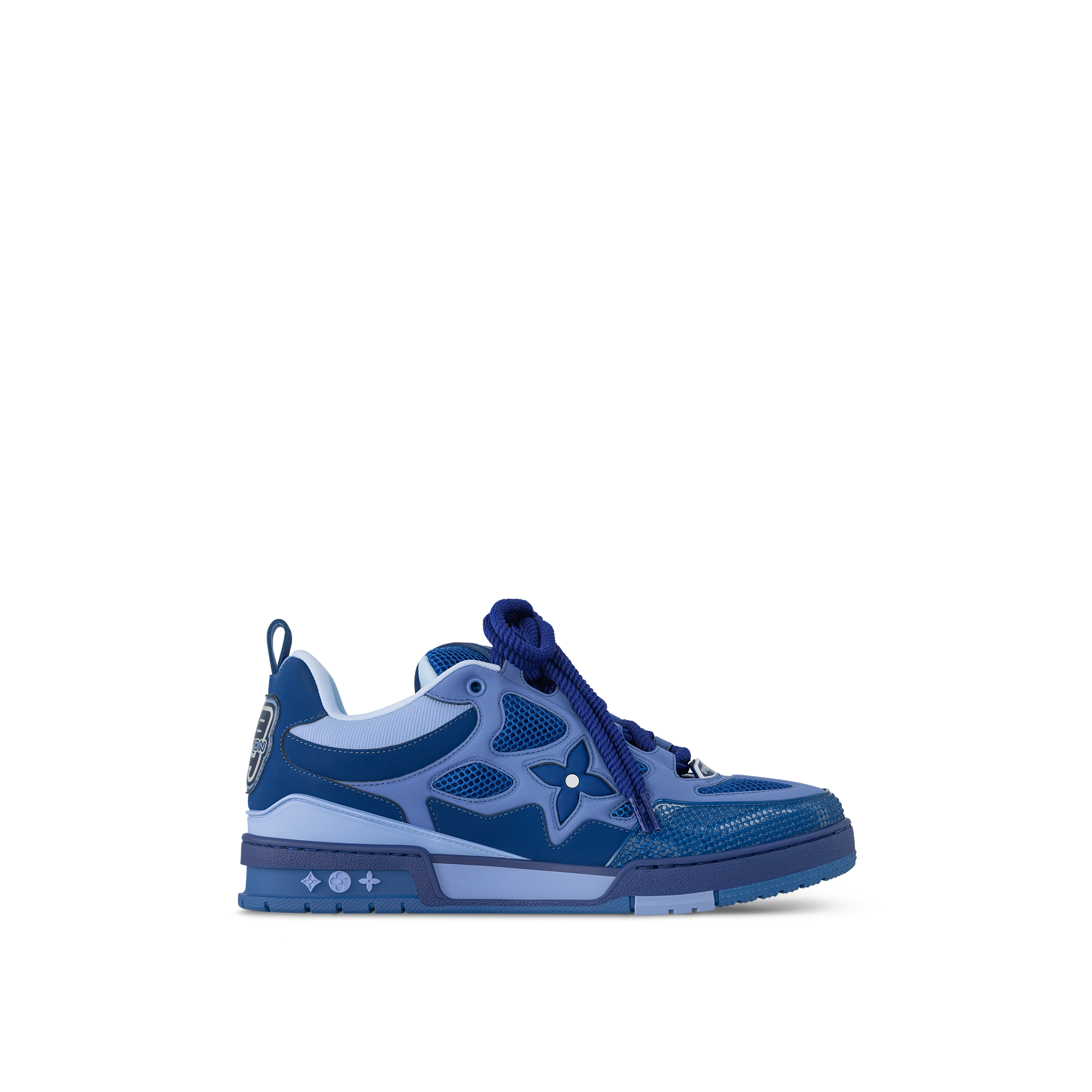 Louis fashion vuitton chaussure bleu